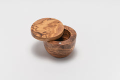 Olive Wood Salt Keeper