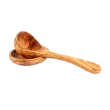 Spoon Rest & Utensil Stand Hand Made Olive Wood
