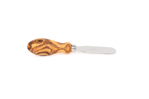 Stainless Steel Spreader with Olivewood Handle