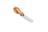 Stainless Steel Spreader with Olivewood Handle