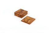 Olive Wood Coaster Set of 4