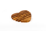 Olivewood Heart Trivet