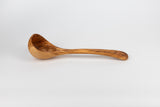 Large Olive Wood Soup Ladle