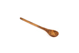 Long Round Handle Olive Wood Spoon
