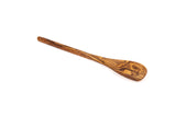 Long Handle Olive Wood Corner Spoon