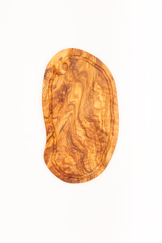 Large Olive Wood Reversible Cutting and Charcuterie Board handcrafted from Mediterranean olive wood – Medolivewood