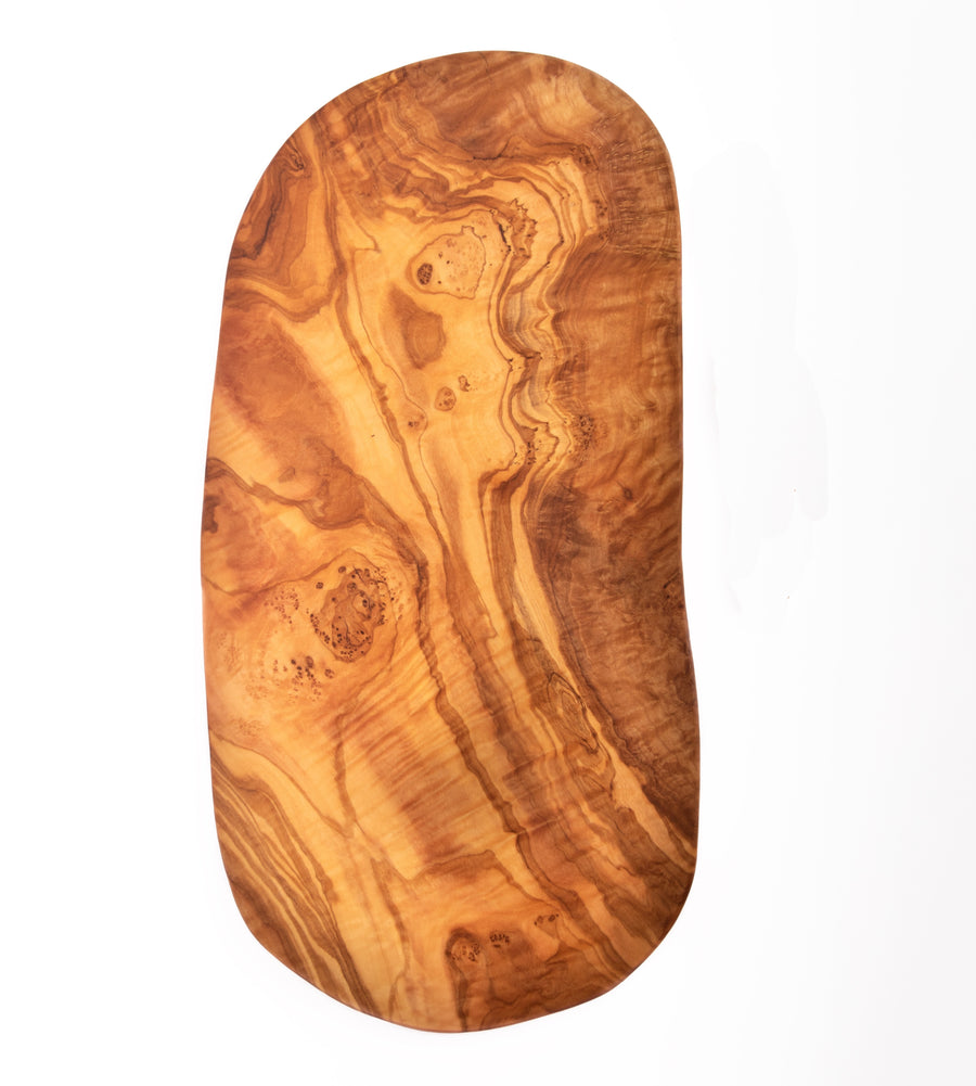 Large Thin Olive Wood Charcuterie Board handcrafted from Mediterranean olive wood – Medolivewood