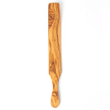 Long Thin Olive Wood Spurtle handcrafted from Tunisian olive wood – Medolivewood