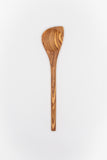 Long Handle Olive Wood Corner Spoon