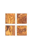 Olive Wood Coaster Set of 4