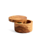 Double Olivewood Salt & Pepper Keeper