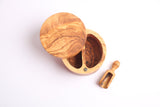 Double Olivewood Salt & Pepper Keeper