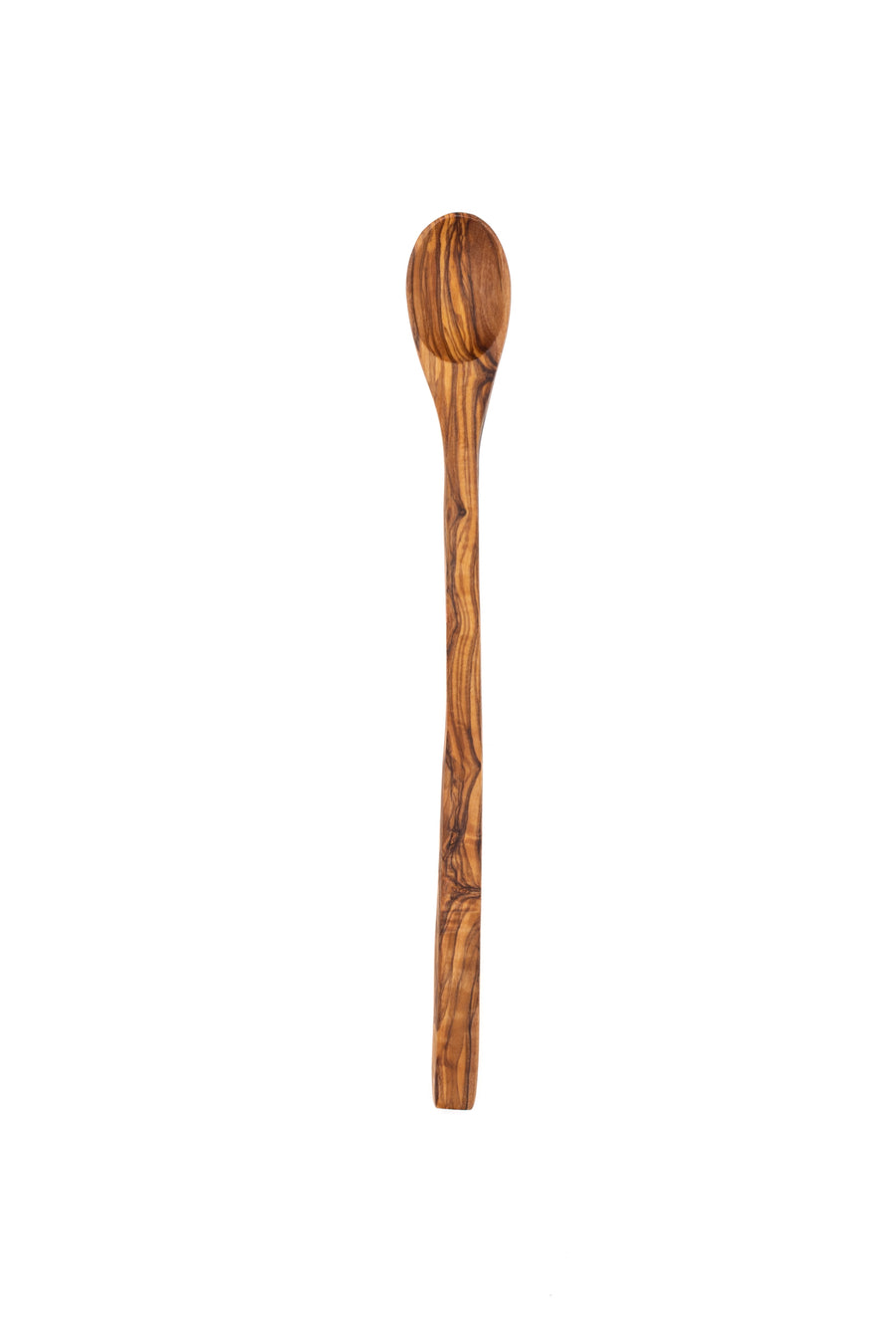 handcrafted Mediterranean olive wood tasting spoon by Medolivewood