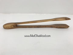 Olive Wood Tongs