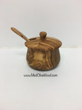 Set of Three Olive Wood Spice Accessories Gift Set