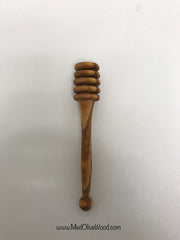 Olive Wood Honey Dipper