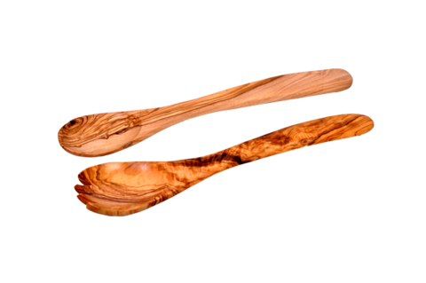 Olive Wood Spoons Set